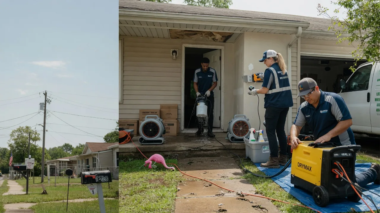 Storm Damage Water Removal in Madison, KS near me